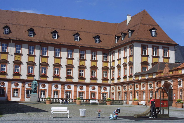 Eine beliebte Sehenswürdigkeit in Bayreuth: Das Alte Schloss