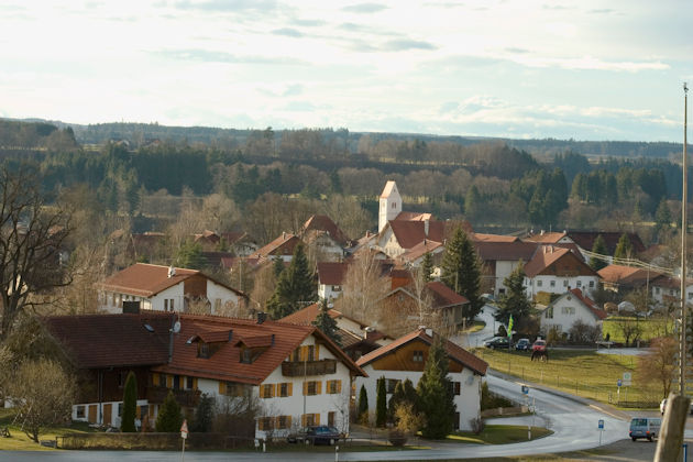 Blick nach Apfeldorf von Osten