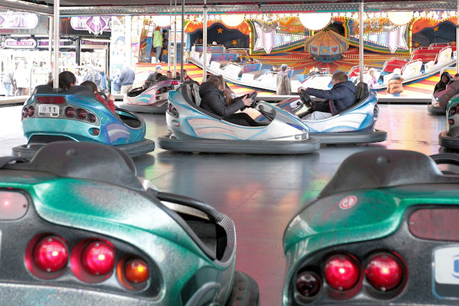 Ein Autoscooter darf auf der Gertrudiskirmes in Wattenscheid 2026 natürlich auch nicht fehlen.