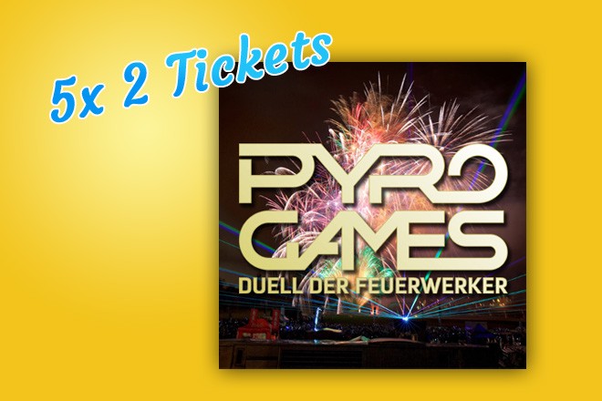 Im Rahmen des großen Osterkalender-Gewinnspiels von Oster-Gewinnspiele.de verlosen wir mit freundlicher Unterstützung der A&O PYROGAMES GmbH 5x 2 Tickets für die Pyro Games 2018.