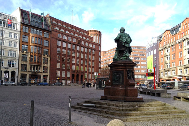 Gänsemarkt in Hamburg Mitte