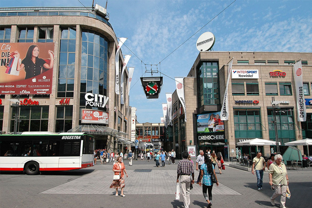 Die Innenstadt von Bochum