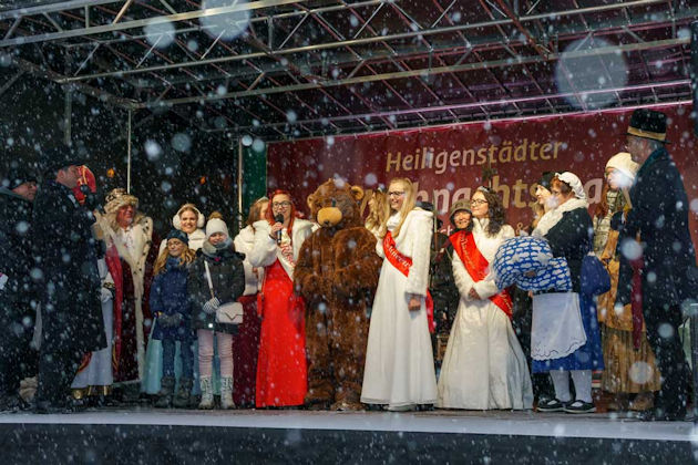 Impressionen vom Weihnachtsmarkt im Heilbad Heiligenstadt