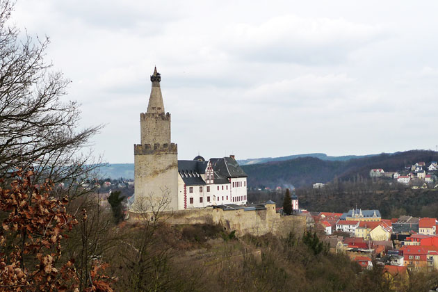 Die Osterburg in Weida