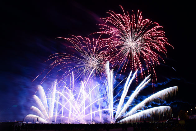 Bei den Pyro Games 2016 erleben Sie atemberaubende Feuerwerke