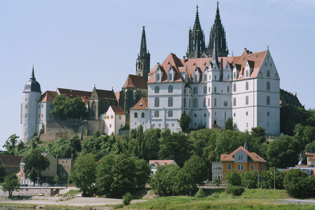 Die Albrechtsburg Meissen ist einer der Schauplätze des Literaturfestes vom 05. bis 09.06.2014.