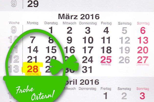 Wo ist am Ostermontag (06.04.2015) verkaufsoffener Feiertag? Zum Beispiel in Bad Sassendorf (Nordrhein-Westfalen), Aindling, Bad Windsheim, Buchloe, Ruhmannsfelden, Treuchtlingen (Bayern) sowie Creglingen, Dornstetten, Essingen, Ladenburg und Süßen (Bad