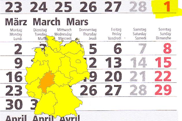 In Hessen laden am 01.03.2015 die Orte Egelsbach, Gründau und Hochheim am Main zum verkaufsoffenen Sonntag ein.