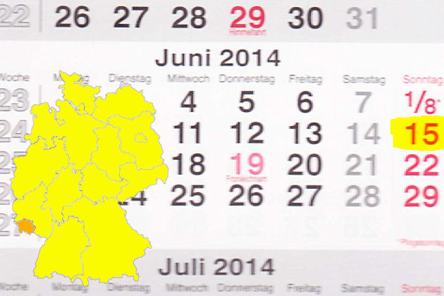 Im Saarland laden am 15.06.2014 die Orte Merzig, St. Wendel und Wadern zum verkaufsoffenen Sonntag ein.