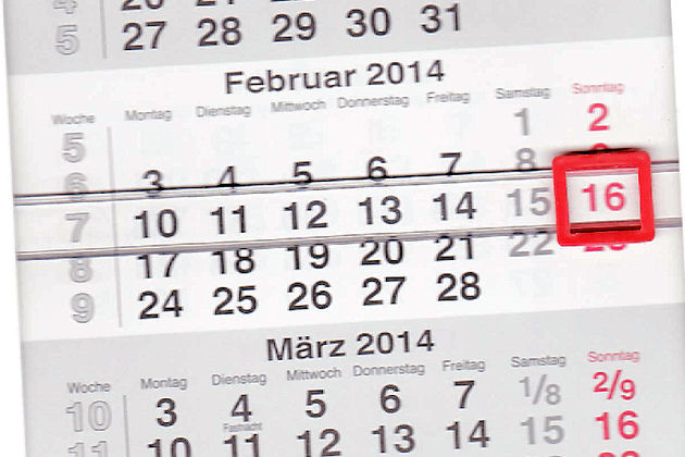 Am 16.02.2014 laden Cottbus-Willmersdorf (eingeschränkt), Jettingen-Scheppach, Niederwürschnitz, Nordhausen, Öhringen, Pegnitz, Salzwedel OT Klein Gerstedt (eingeschränkt) und Treuchtlingen zum verkaufsoffenen Sonntag ein.