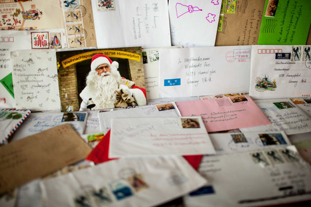 Briefe an die Weihnachtspostfiliale Himmelpfort